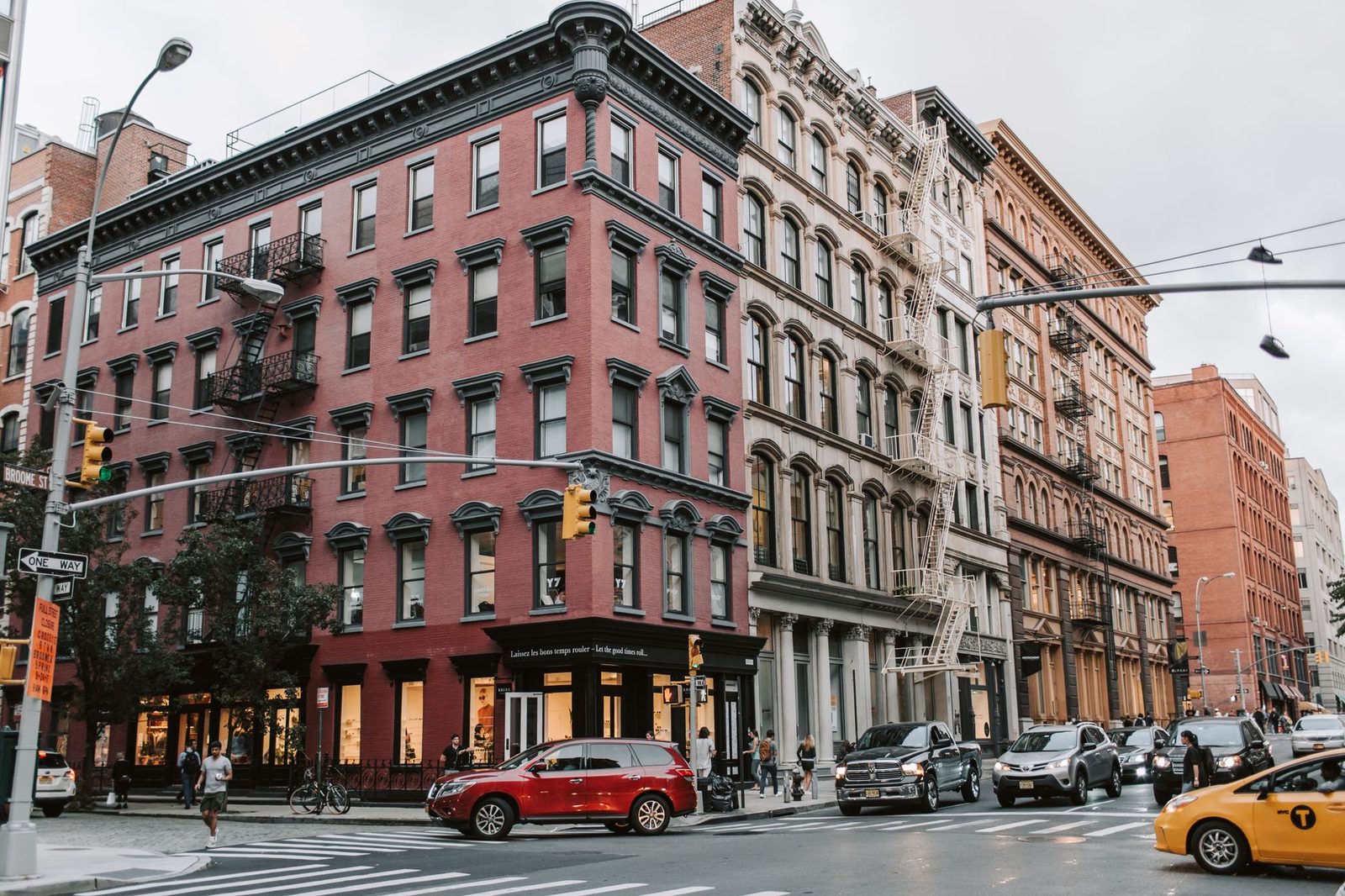 A SoHo street in Manhattan